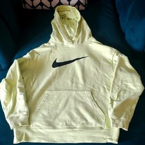 Nike yellow sweatshirt